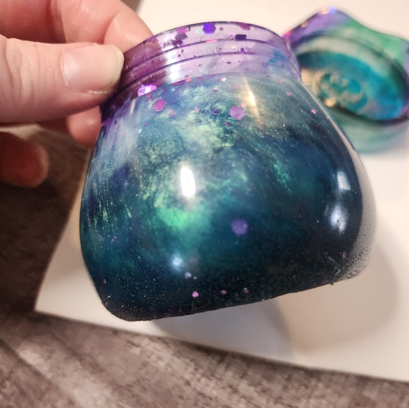 Glitter Galaxy stash jar - Picture 9 of 12